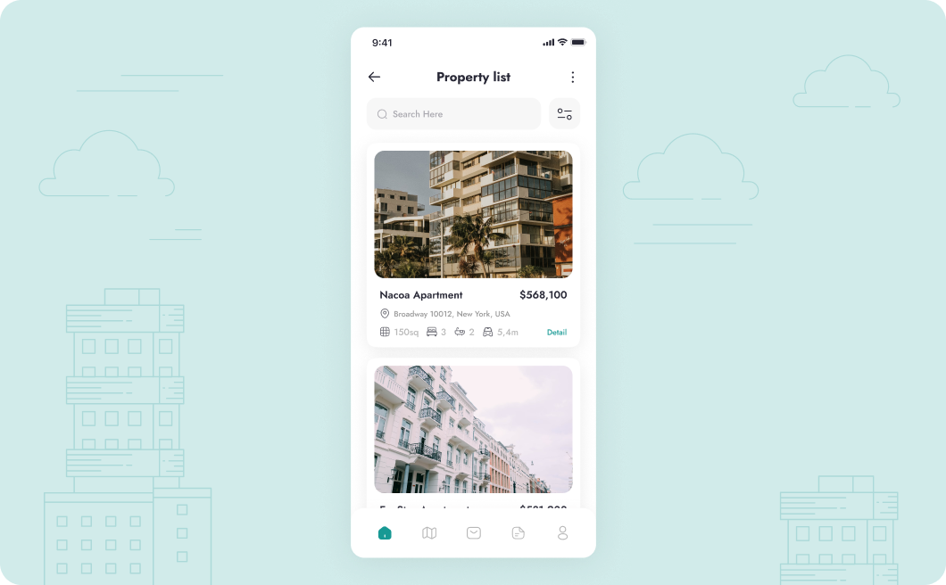 Property listings