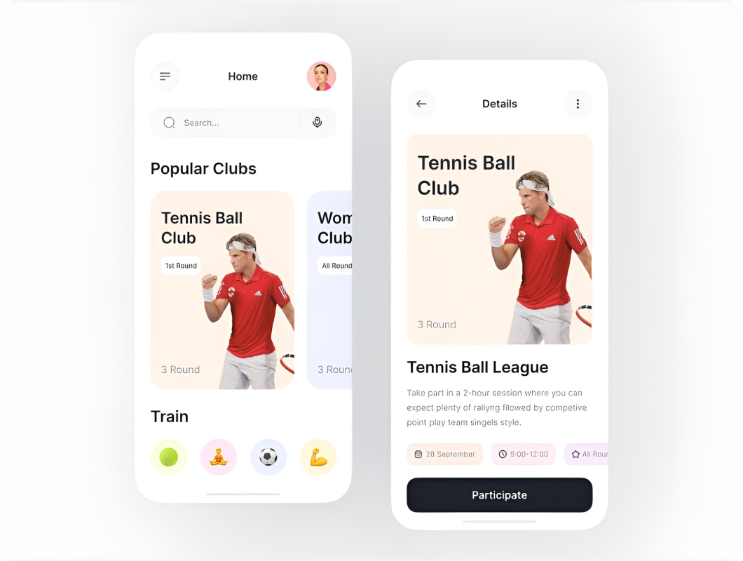 Tennis Betting App development