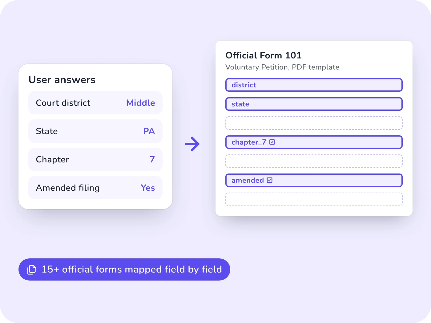 PetitionPilot: Bankruptcy Form Automation Platform