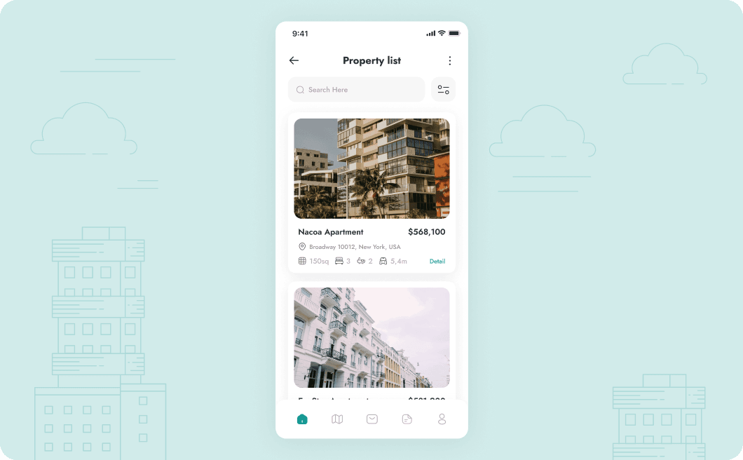 Property listings