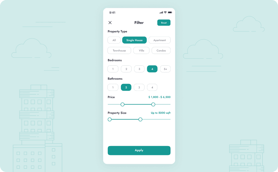Filtering option