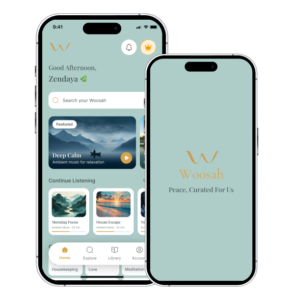 Woosah Wellness & Meditation App