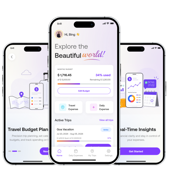 Expense Manager App - Track. Manage. Travel.
