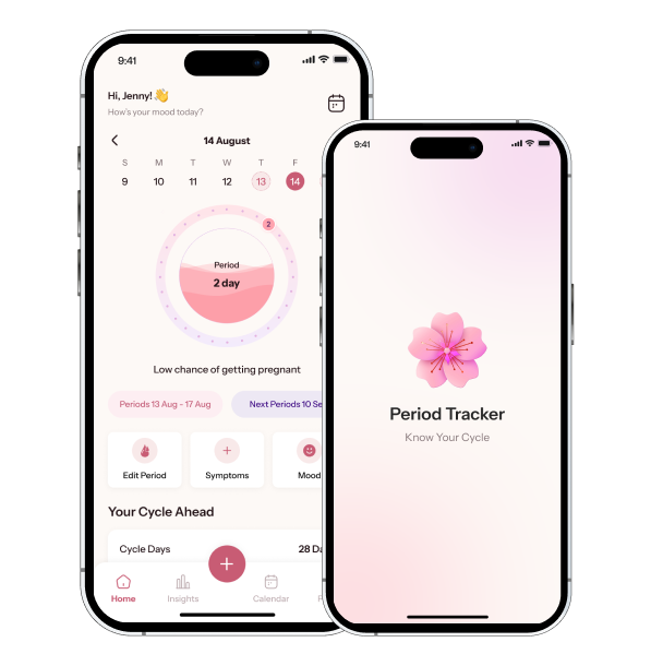 Period Tracker App - Menstrual Cycle & Fertility