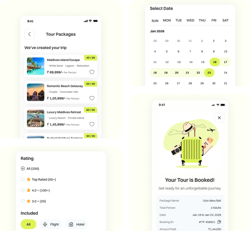 TravelNest: Tour Booking App strategy and solutions
