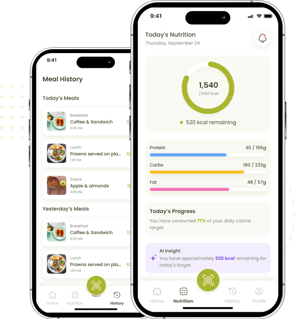 Nutriax: AI Meal Scanner App
